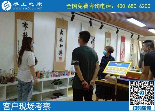5月16日，可靠的手工活外發(fā)、放心拿回家做的手工活就是勵(lì)志珠珠繡，手工之家接待考察合作加工客戶剪影