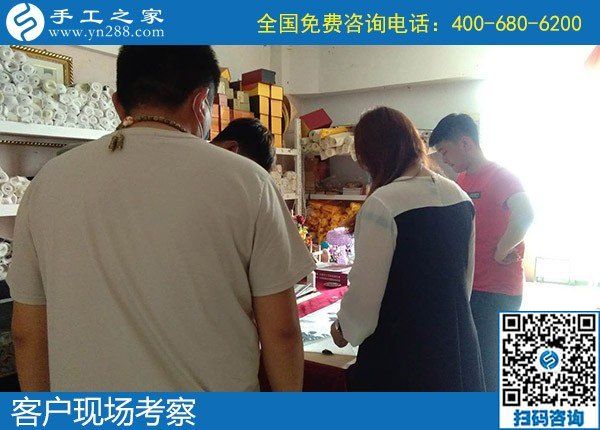 5月16日，可靠的手工活外發(fā)、放心拿回家做的手工活就是勵(lì)志珠珠繡，手工之家接待考察合作加工客戶剪影