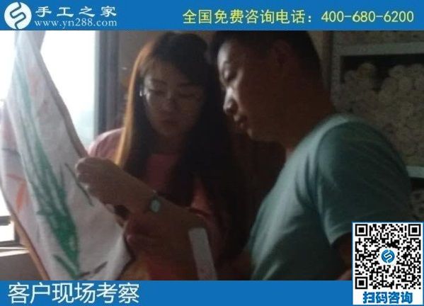 8月5日，什么人群適合做這個(gè)拿回家做的手工活？手工之家十多年的發(fā)展里有答案。手工之家接待考察加工客戶剪影