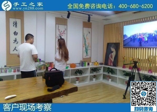 8月11日，可以帶回家的手工活外發(fā)加工項(xiàng)目，你我他都能做，手工之家接待考察加工客戶剪影