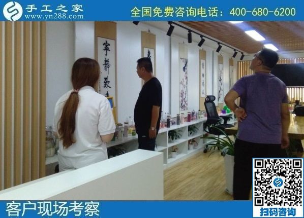 8月13日，找手工活做，拿回家做的手工活，大家都選擇了這里，手工之家接待考察加工合作客戶剪影