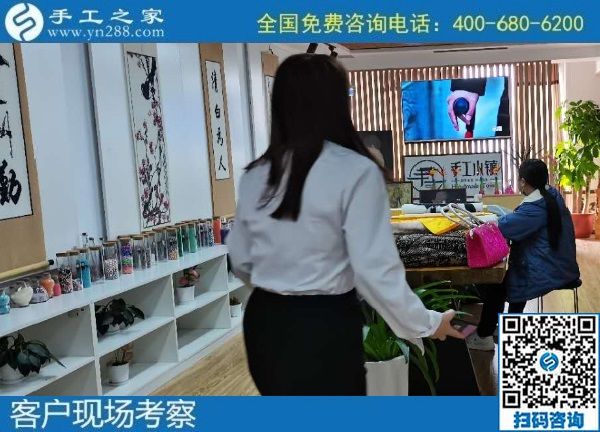 10月25日，可以拿回家做的手工活，負(fù)責(zé)回收的手工活就在這里，手工之家接待考察加工客戶剪影
