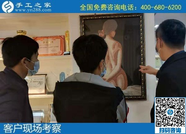 11月10日，正規(guī)供料的手工活，把這個(gè)手工活拿回家做就對了，手工之家接待考察加工客戶剪影