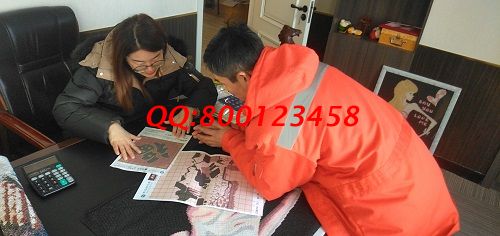 12月10日，純手工活外發(fā)加工項目，適合拿回家做，個人做和組織人做都可以，手工之家接待考察加工客戶剪影