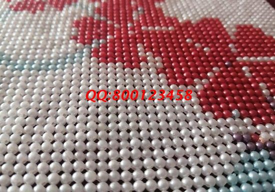 1月7日，有好團隊，正規(guī)手工活外發(fā)加工企業(yè)就該是這個樣子。勵志珠珠繡成品細節(jié)實拍