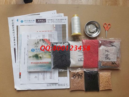 1月10日，選擇了珠繡負(fù)責(zé)回收的手工活，越來越多人把手工活拿回家做掙錢。勵(lì)志珠珠繡材料工具等實(shí)拍