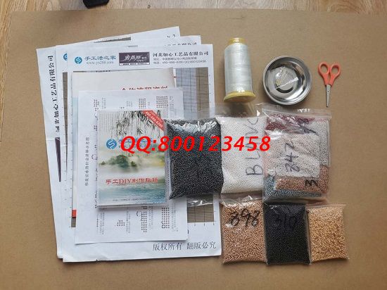 1月10日，選擇了珠繡負(fù)責(zé)回收的手工活，越來越多人把手工活拿回家做掙錢。勵(lì)志珠珠繡材料工具等實(shí)拍