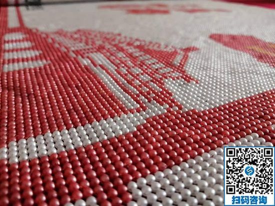 1月17日，創(chuàng)業(yè)好項目，拿回家做的手工活外發(fā)加工項目就在這兒，勵志珠珠繡成品細(xì)節(jié)實拍