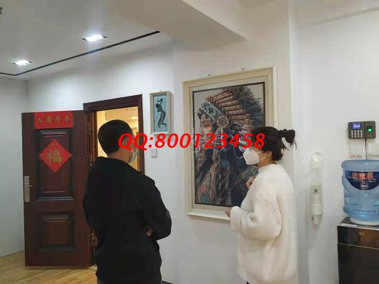 2月22日，正規(guī)供料的手工活，可以寄到家做的手工活就找珠繡外發(fā)手工活，手工之家接待考察合作加工客戶剪影