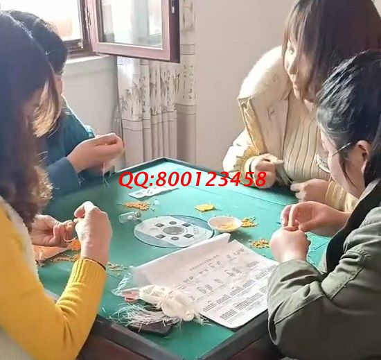 3月9日，想接正規(guī)廠家的手工活，拿回家做的手工活，這里的珠繡寄發(fā)材料手工活值得擁有，手工之家接待考察加工客戶剪影