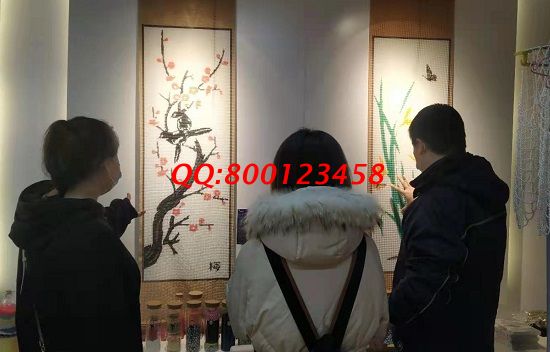 3月14日，可以寄到家做的手工活，正規(guī)手工活加工項(xiàng)目就選非遺項(xiàng)目勵(lì)志珠珠繡，手工之家接待考察合作加工客戶剪影