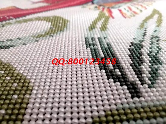 4月16日，可以帶回家做的手工活，這個(gè)企業(yè)從服務(wù)、產(chǎn)品到手工活都很合適，勵(lì)志珠珠繡成品細(xì)節(jié)實(shí)拍