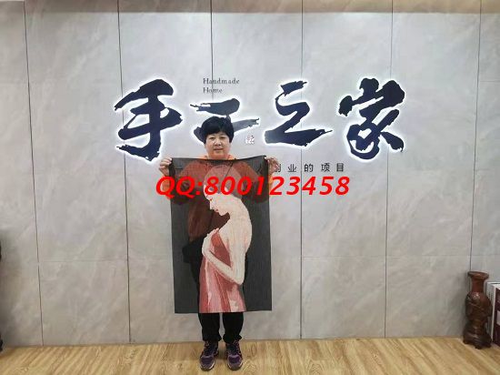 5月11日，手工活拿回家做，想接正規(guī)廠家的手工活，全面了解很重要，手工之家接待考察加工客戶剪影