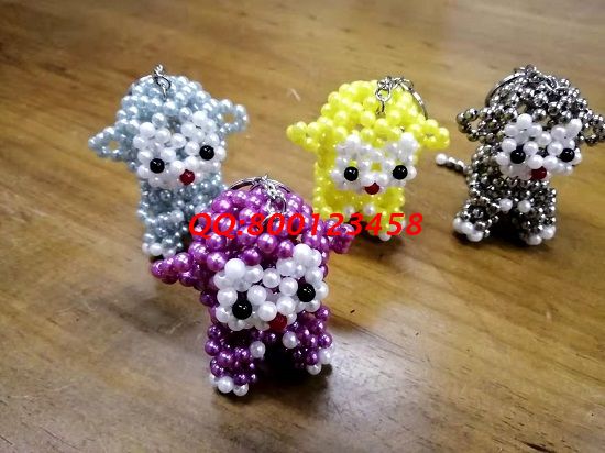 5月15日，正規(guī)供料的手工活，拿回家做的手工活不受外在天氣等條件的影響，勵志珠珠繡串珠小飾品實拍