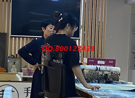 6月12日，正規(guī)手工活外發(fā)加工項目，可以寄到家做的手工活，大家選擇勵志珠珠繡，在家掙錢，手工之家接待考察加工客戶剪影