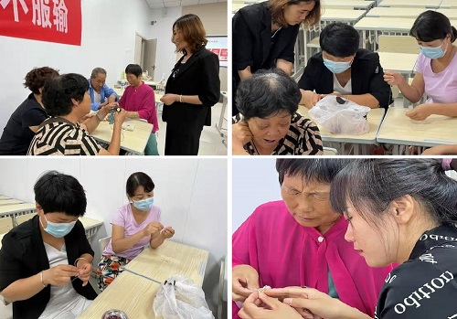 服務(wù)到家，只為更好 --- ---記手工之家勵(lì)志珠珠繡技能培訓(xùn)全國(guó)巡講·河間站