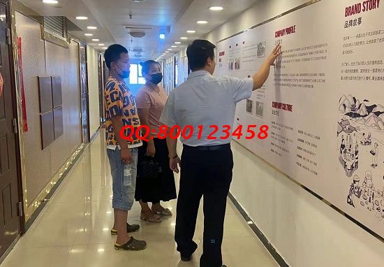 8月6日，拿回家做的手工活，加工費(fèi)有保障的手工活，就選勵(lì)志珠珠繡，圖為手工之家接待考察合作客戶剪影