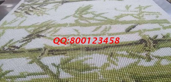 9月12日，可以寄到家做的手工活，足不出戶就有收入，這個(gè)手工活外發(fā)加工項(xiàng)目適合就業(yè)、也適合創(chuàng)業(yè)，圖為勵(lì)志珠珠繡成品細(xì)節(jié)實(shí)拍