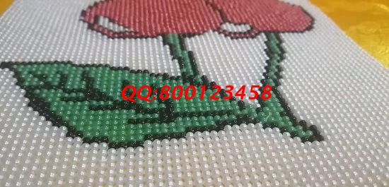 9月21日，正規(guī)手工活外發(fā)加工項目，適合在家做的手工活，就到手工之家來，圖為勵志珠珠繡成品細節(jié)實拍