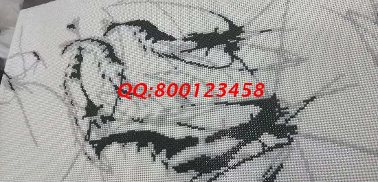9月25日，可以寄到家做的手工活，簡單好做的外發(fā)手工活，在家做手工活要認真用心，圖為勵志珠珠繡成品細節(jié)實拍