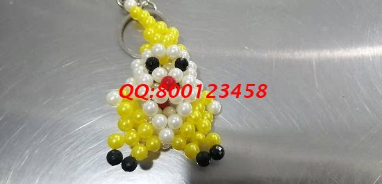 10月31日，附加值高，拿回家做的手工活，這個正規(guī)好做的外發(fā)手工活很適合，圖為勵志珠珠繡串珠成品實拍