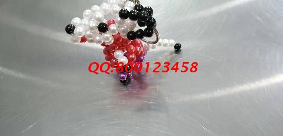 11月3日，在家做珠繡串珠手工活掙錢，這個拿回家做的手工活你我都適合，圖為勵志珠珠繡串珠成品實(shí)拍