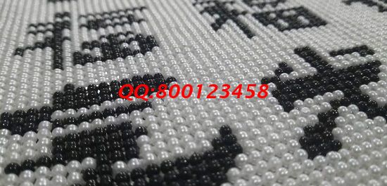 12月14日，年終歲末，找手工活做，在家做手工活掙錢，這個寄到家做的手工活外發(fā)加工項(xiàng)目很不錯，圖為勵志珠珠繡成品細(xì)節(jié)實(shí)拍(圖3)