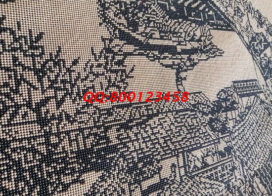 1月25日，手工活加工，正規(guī)外發(fā)手工活，拿回家做的手工活，來手工之家，圖為勵志珠珠繡成品細節(jié)實拍
