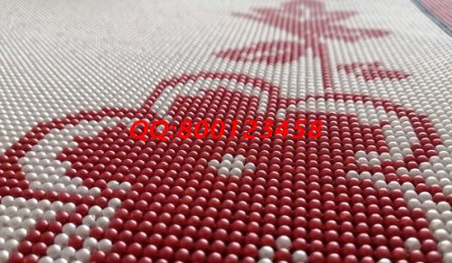 2月21日，手工活靠譜，正規(guī)手工活兼職在哪里找，非遺傳統(tǒng)手工珠繡串珠外發(fā)手工活是個好選擇，圖為勵志珠珠繡成品細(xì)節(jié)實拍