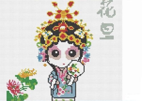 3月31日，手工工藝品DIY深受年輕人的喜歡，可以寄到家做的手工活，為什么很多人要開手工工作室，圖為勵志珠平面珠繡定制手工產(chǎn)品及圖紙剪影
