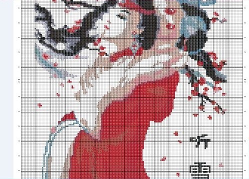 3月31日，手工工藝品DIY深受年輕人的喜歡，可以寄到家做的手工活，為什么很多人要開手工工作室，圖為勵志珠平面珠繡定制手工產(chǎn)品及圖紙剪影
