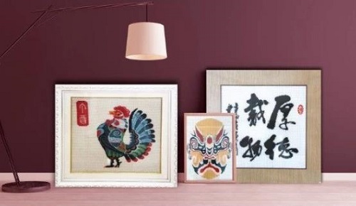 6月10日，手工外發(fā)加工網(wǎng)，正規(guī)手工活外發(fā)加工項目，手工之家的珠繡有自身的優(yōu)勢和特性，圖為勵志珠珠繡手工產(chǎn)品剪影