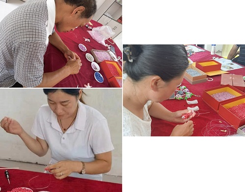 承接珠繡手工活加工項目，大財富從小處著手累積(圖1)