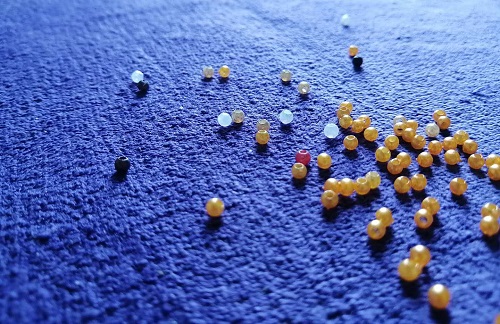 簡單好做、干凈環(huán)保的珠繡加工手工活，男女老少都可以長期做(圖1)