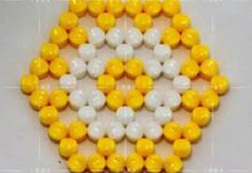 1月29日，純手工加工項目，在家做串珠手工掙錢，創(chuàng)新是手工之家企業(yè)發(fā)展的重要動力，圖為勵志珠珠繡串珠手工產(chǎn)品剪影