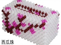5月28日，手工活接單平臺(tái)，正規(guī)供料的手工活，珍惜珠繡外發(fā)手工活，珍惜合作，圖為珠繡串珠（紙抽盒）手工成品剪影
