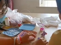 不受疫情反彈影響，踏實居家正規(guī)珠繡手工加工賺錢