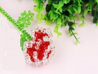 1月31日，正規(guī)可靠的手工項(xiàng)目，可以帶回家做的手工，手工之家都有什么品牌？圖為勵(lì)志珠珠繡串珠手工產(chǎn)品剪影