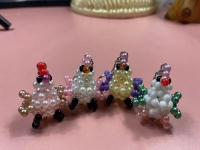 2月23日，正規(guī)廠家的手工項(xiàng)目，在家做手工靈活就業(yè)掙錢，在手工之家，關(guān)系到產(chǎn)品的都是大事，圖為勵(lì)志珠珠繡串珠手工產(chǎn)品剪影