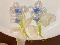 6月14日，哪里可以做手工活兼職，手工項(xiàng)目拿回家做，開飾品加工廠，在手工之家做得好就是付出多，付出多自然收入好，圖為勵(lì)志珠珠繡串珠手工產(chǎn)品剪影