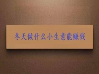 這個冬天創(chuàng)業(yè)，投資小生意要掙錢，就要注意這3點