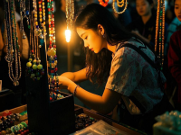 10萬補(bǔ)貼手工飾品擺攤，學(xué)會(huì)春節(jié)假期搞錢秘籍，8天收入超過半年
