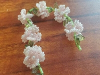 1月23日，手工兼職創(chuàng)業(yè)在家做是真的，微創(chuàng)業(yè)做手工傳承官，在家做的好手工，手工之家堅持與合作人員做好產(chǎn)品質(zhì)量，圖為串珠米珠繡純手工產(chǎn)品剪影