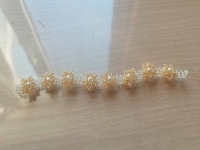 串珠珠繡純手工產(chǎn)品展示，精美的手飾之手鏈