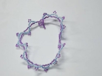 串珠米珠繡純手工產(chǎn)品展示，精美的手飾之手鏈