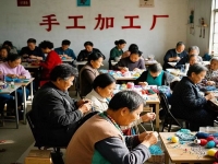 簡單好做，拿回家做的純手工，小成本創(chuàng)業(yè)辦廠做加工，一個人就能干好