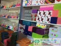 河北石家莊辛集劉女士在家做手工活珠繡賺錢，不用再出去上班