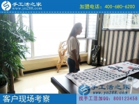 適合在家做的手工活，廣西融水縣蔣女士選擇手工活之家串珠繡