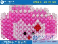 帶著更多的寶媽們掙錢(qián)！貴州凱里瞿女士做手工之家的珠繡手工活外發(fā)加工項(xiàng)目掙錢(qián)后