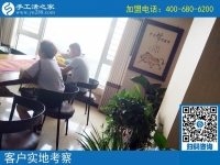 8月2日。手工之家接待考察合作加工客戶剪影